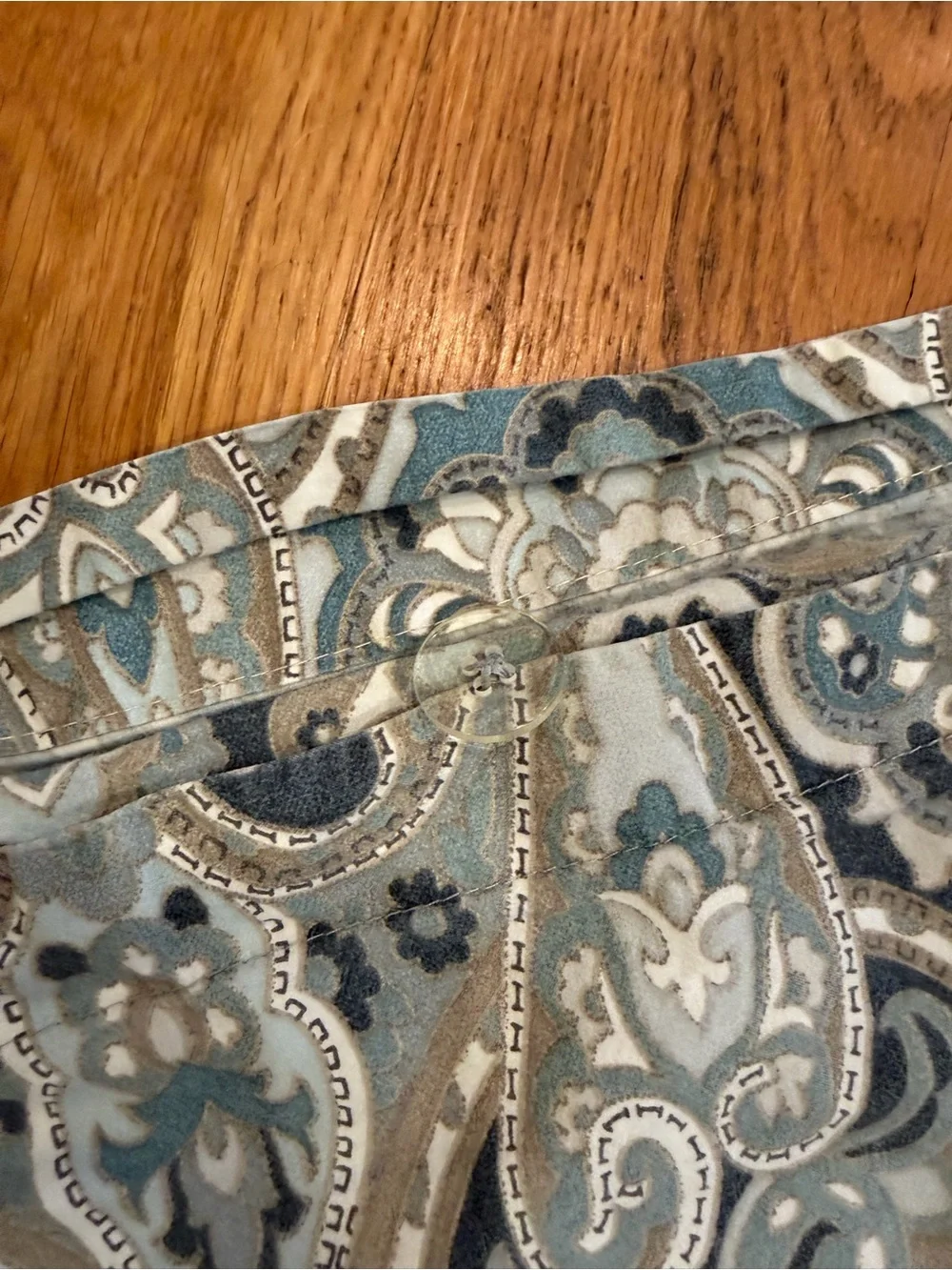 Pottery Barn McKenna Blye Gray Paisley King Duvet Cover & 2 King Shams